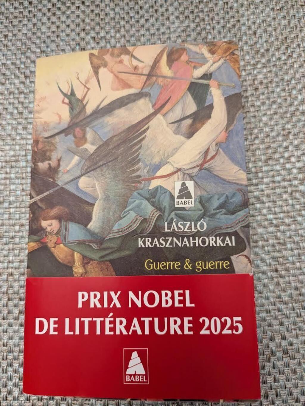 Guerre et guerre de Laszlo Krasznahorkai