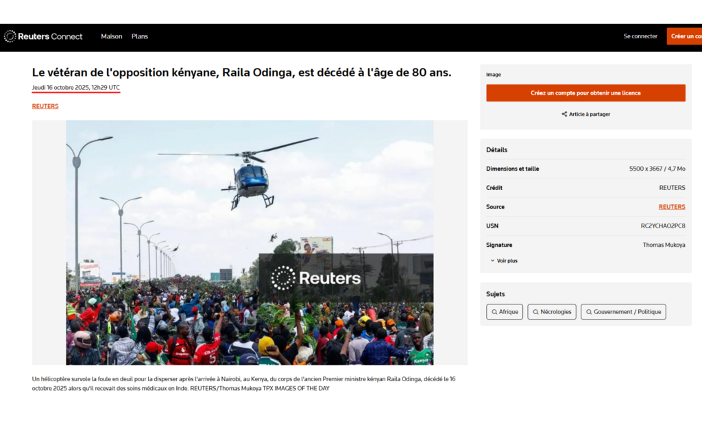 Cette photo a été prise au moment de la vidéo, au Kenya, en octobre 2025.