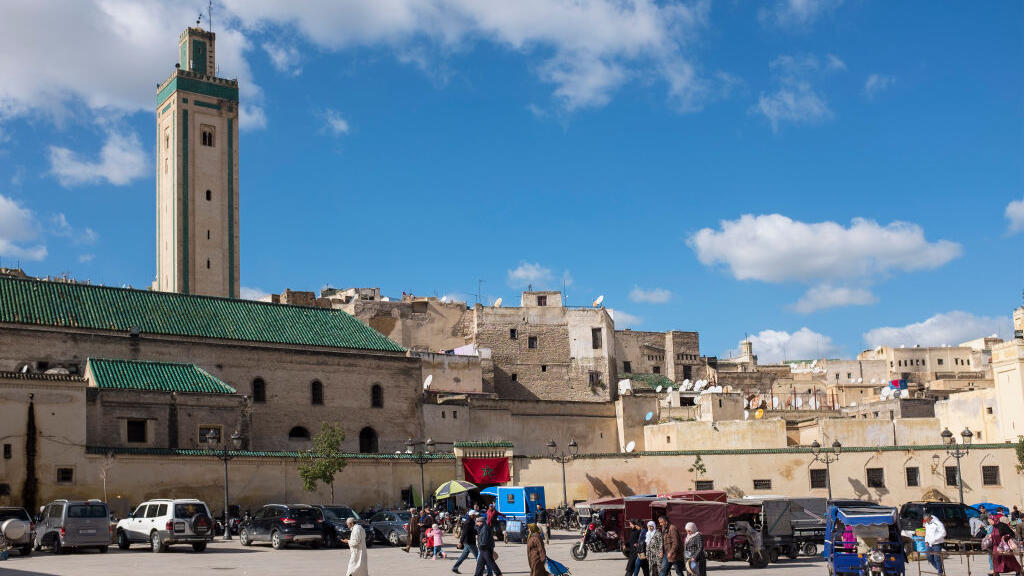 Une vue de la Medina de Fès au Maroc.