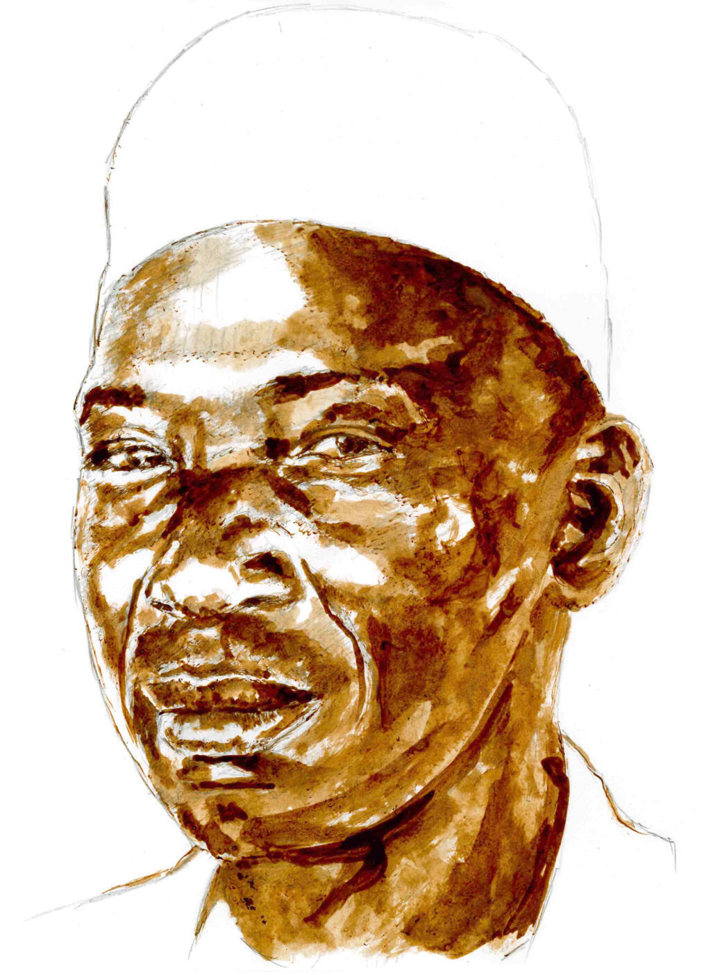 Portrait de Shaaban Robert par Patrick Singh