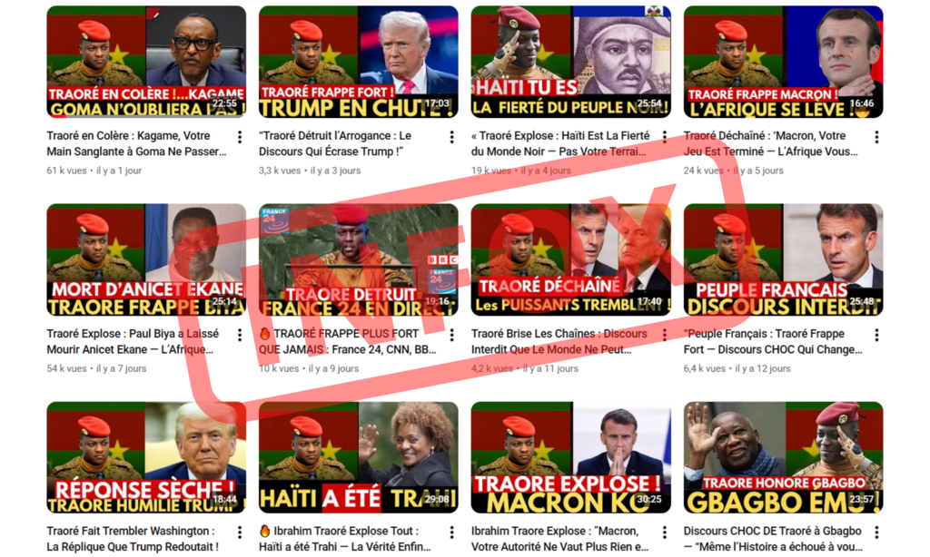 Certains de ces hypertrucages cumulent des millions de vues.