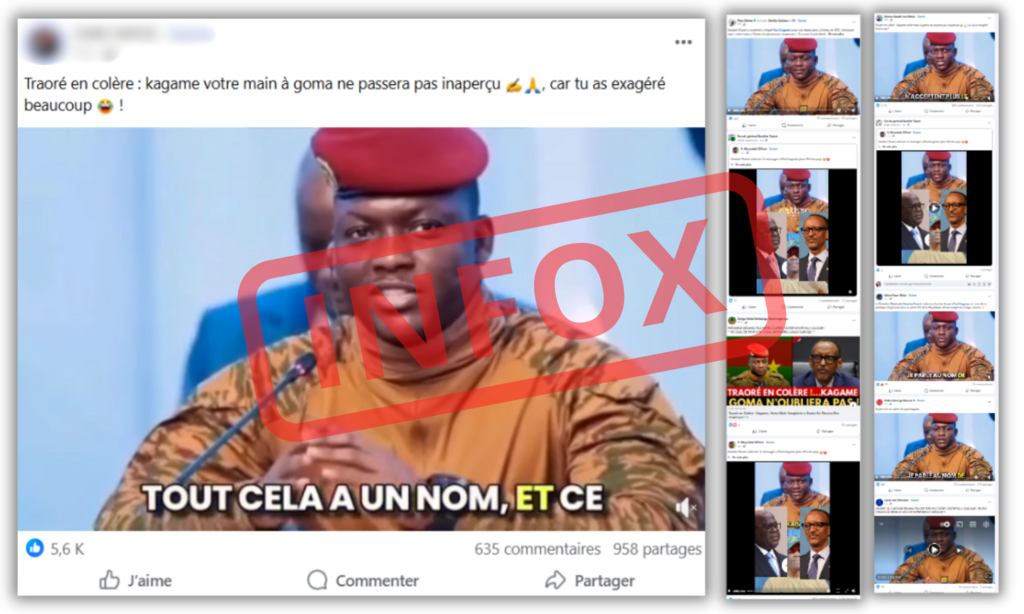 L'infox circule principalement sur Facebook, TikTok et WhatsApp.