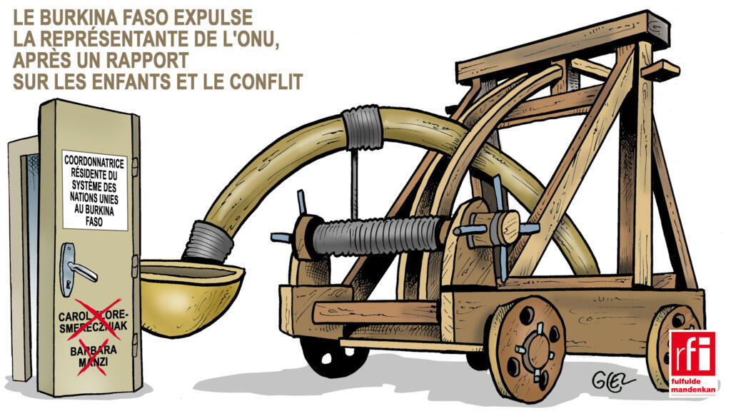 Le Burkina Faso expulse la représentante de l'ONU, après un rapport sur les enfants et le conflit.