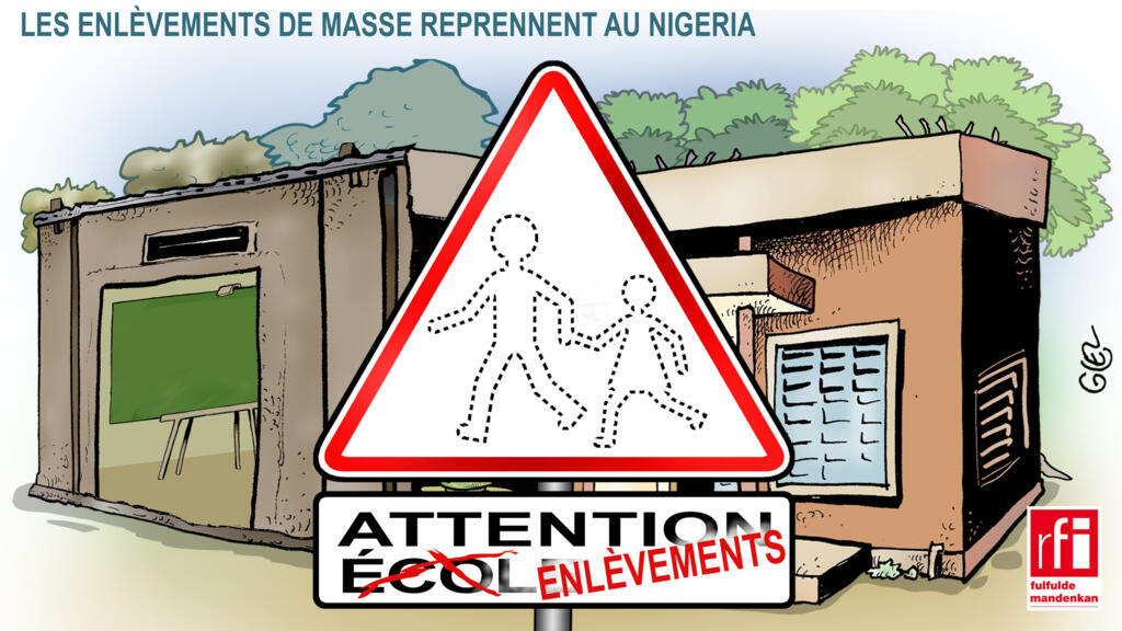 Des centaines de personnes kidnappées au Nigéria.