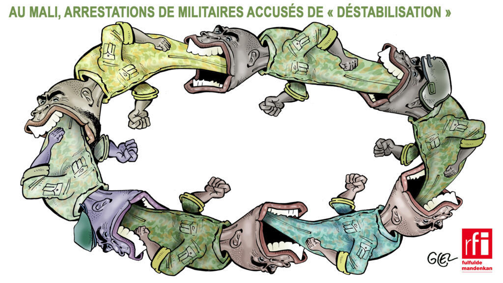 Au Mali, arrestations de militaires accusés de « déstabilisation ».