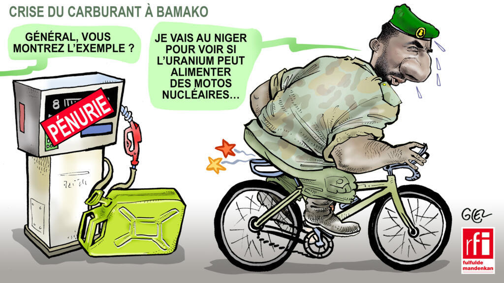 Crise du carburant à Bamako.