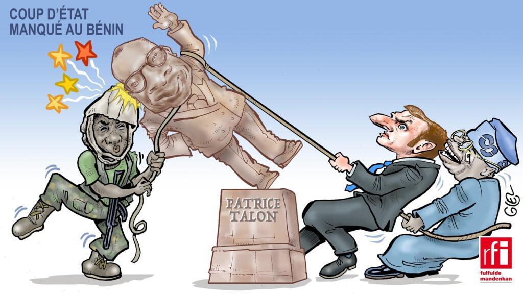 Coup  d'État manqué au Bénin.