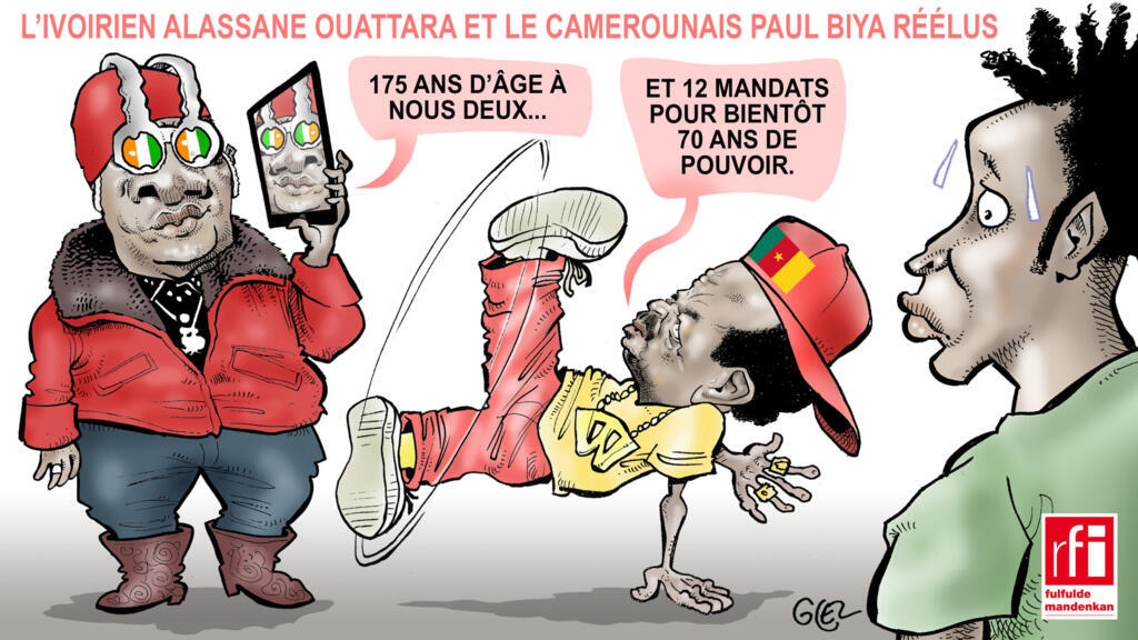 L'Ivoirien Alassane Ouattara et le Camerounais Paul Biya réélus.