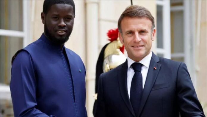 Bassirou Diomaye Faye et Emmanuel Macron