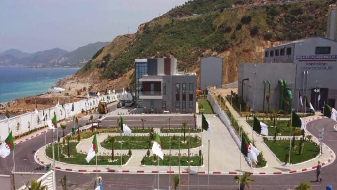 Image station de dessalement d’eau de mer de Tighremt, wilaya de Béjaïa Image station de dessalement d’eau de mer de Tighremt, wilaya de Béjaïa