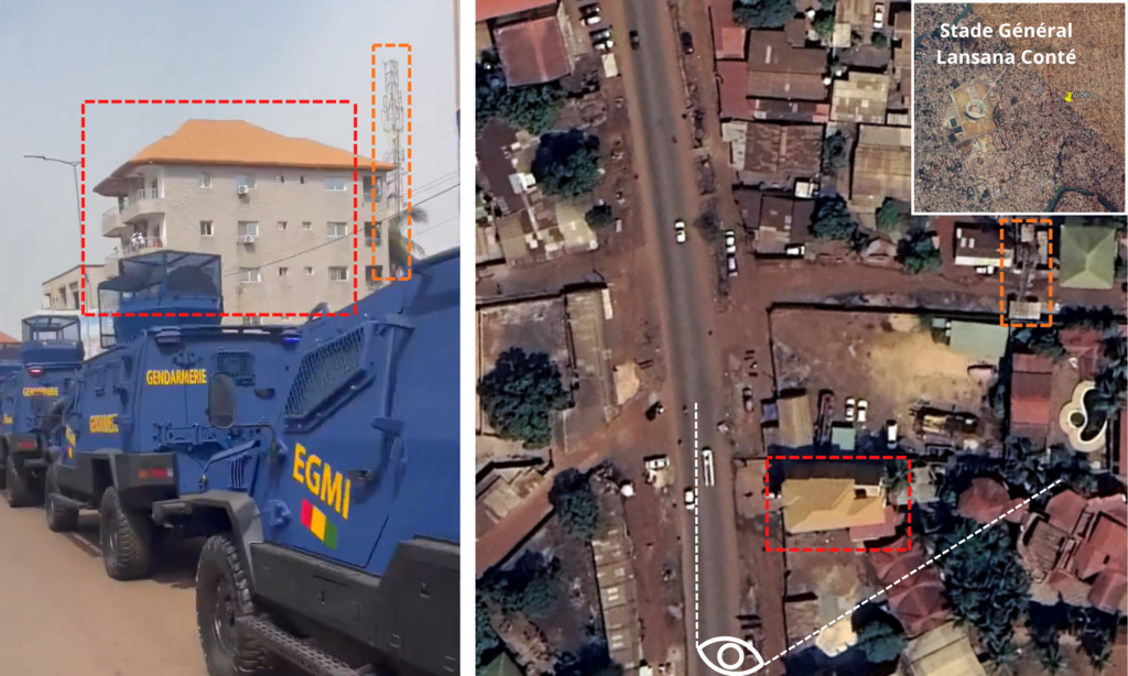 On reconnaît cette antenne, visible à droite.