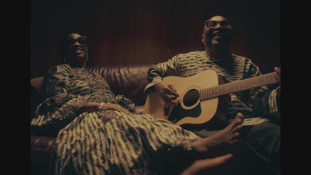 Scène du documentaire « Amadou et Mariam : Sons du Mali », réalisé par Ryan Marley, et présenté en première mondiale au Fipadoc 2026 à Biarritz, en France.