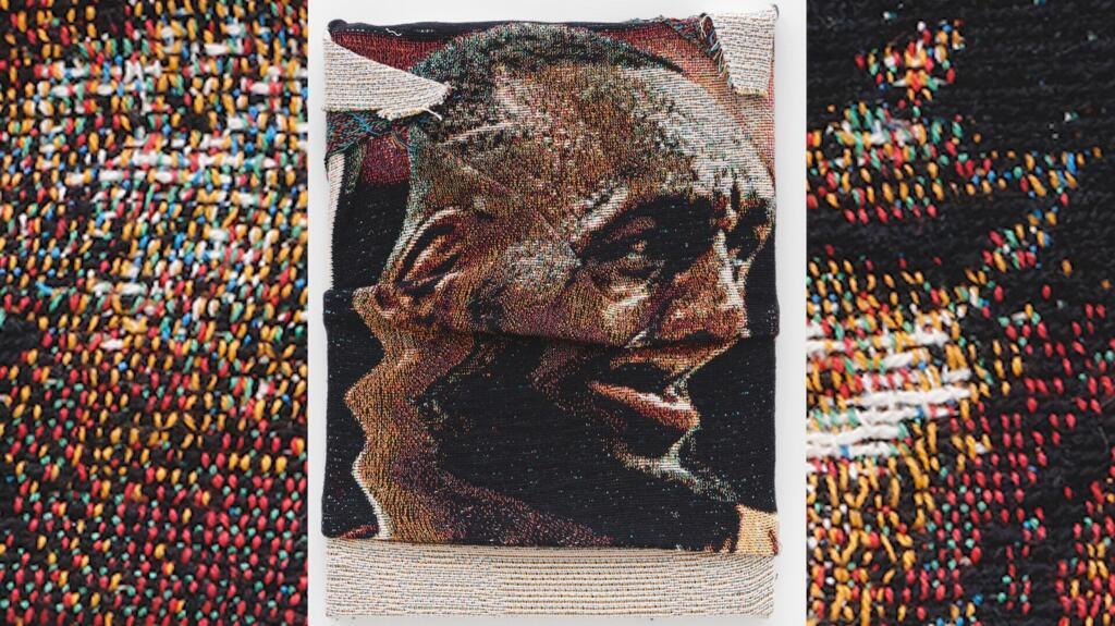 Œuvre de Yashua Klos, exposée dans « Dans la Splendeur de la nuit », à la galerie Anne de Villepoix, Paris.