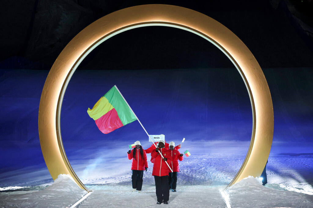 Le Bénin fait son apparition pour la première fois aux JO d'hiver.