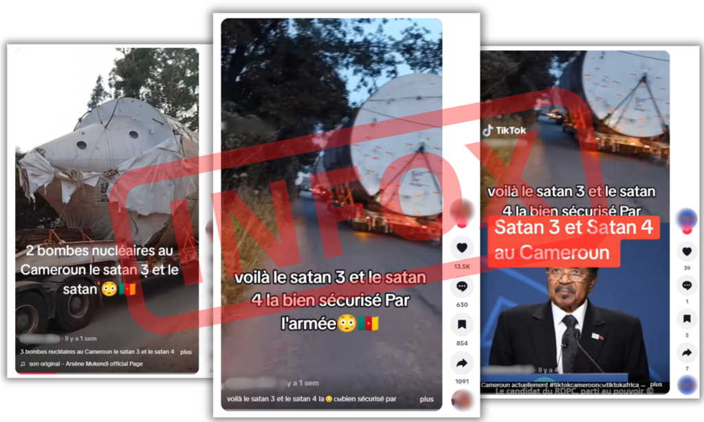 L'infox approche les 2 millions de vues sur TikTok.