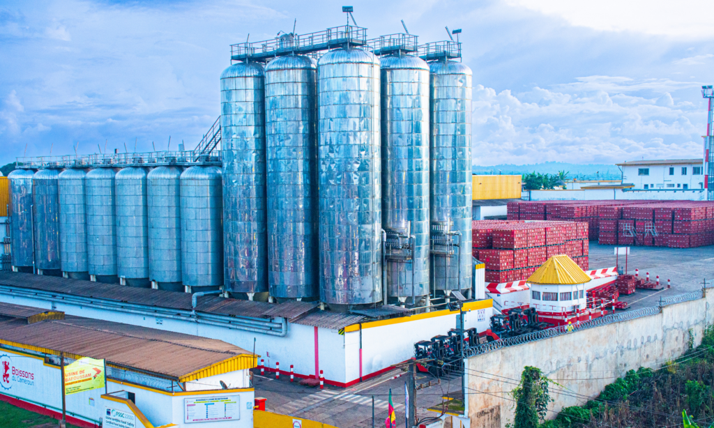 Cuves de fermentation installées à l'usine de Bafoussam.