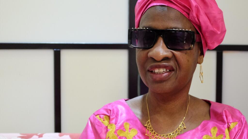 Mariam Doumbia lors de la présentation du documentaire « Amadou et Mariam – sons du Mali », réalisé par Ryan Marley, au Fipadoc 2026 à Biarritz, en France.