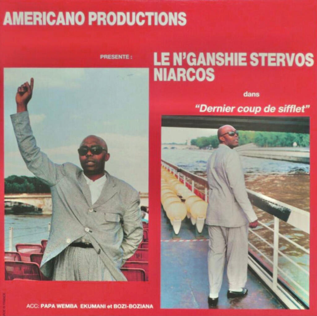 L'artiste-musicien, Adrien Mombele N’gantshie,  alias « Strervos Niarcos » et père de la Sape.