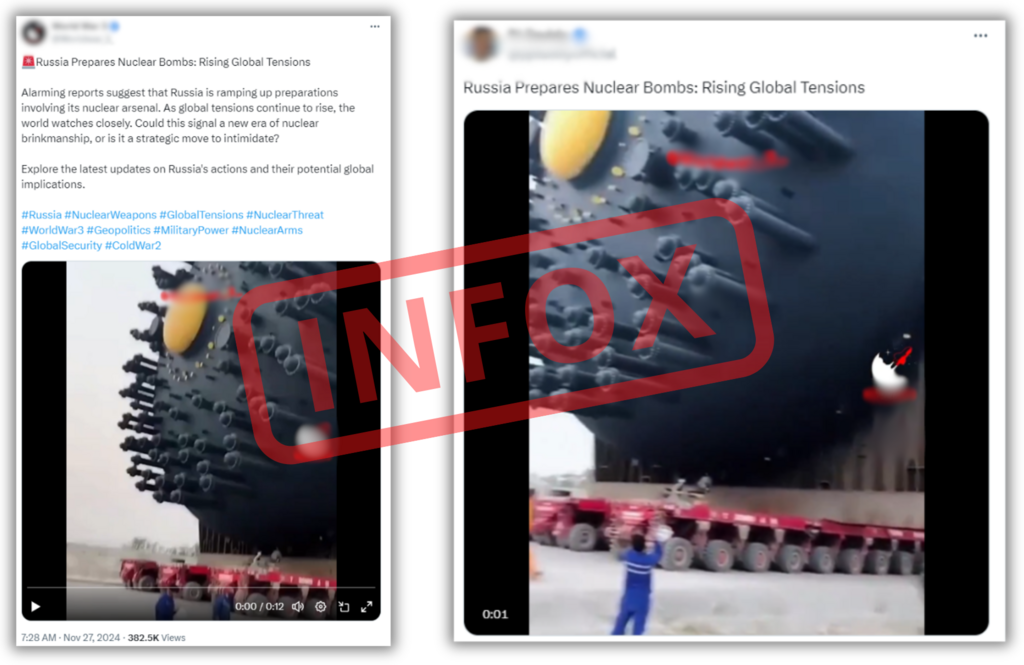 L'infox cumule plus de 400 000 vues, rien que sur X (ex-Twitter)