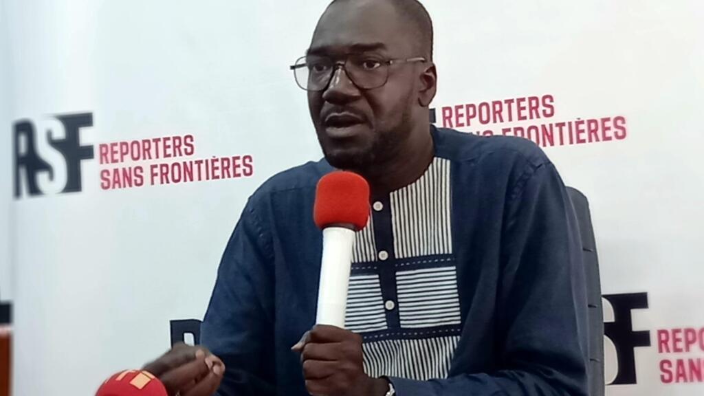 Sadibou Marong, responsable du bureau Afrique de l'Ouest de RSF.